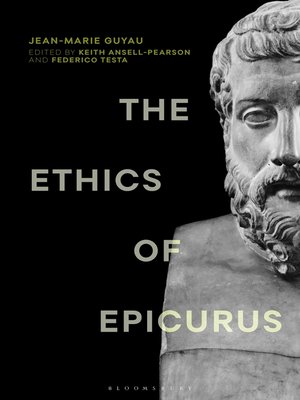 cover image of The Ethics of Epicurus and its Relation to Contemporary Doctrines